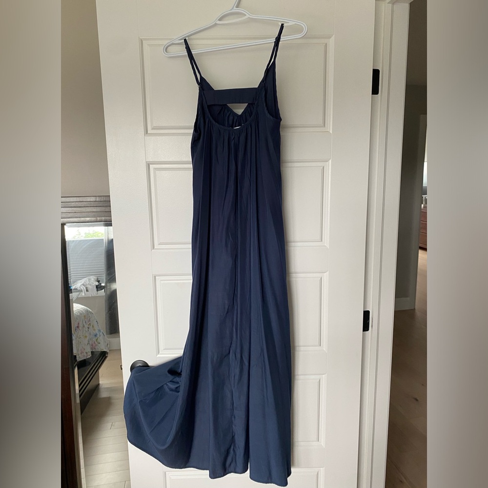 Pink Stitch Macy Sz 6 adjustable straps longer in back poly/rayon blend preloved